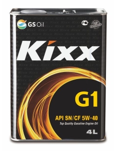 Kixx G1 SN\CF 5w40 4л