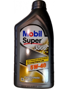 Mobil Super 3000 SG\SL\CF 5w40 синтетика 1L