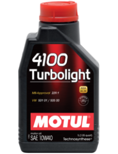 MOTUL 4100 Turbolight 10W-40 1л
