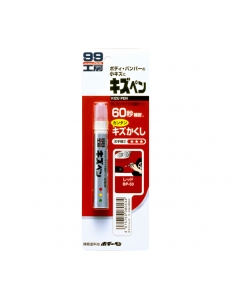 Краска-карандаш для заделки царапин Soft99 KIZU PEN красный, карандаш, 20 гр