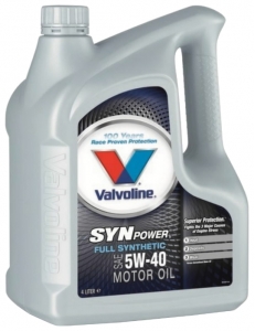 VALVOLINE SynPower  5w40 4л
